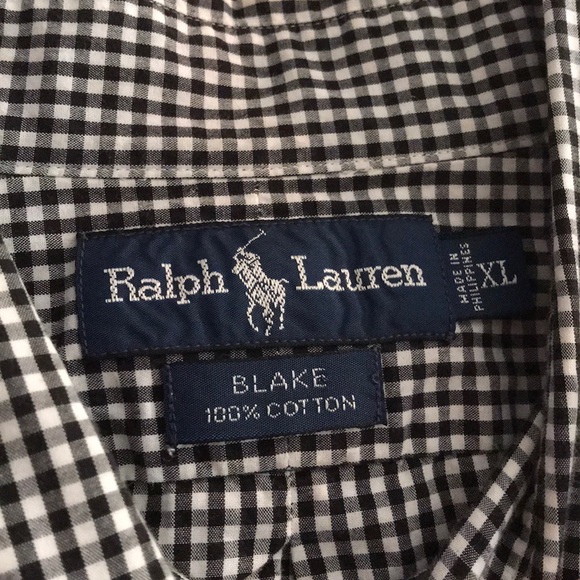 Lightweight Button Down by RL - Picture 3 of 3